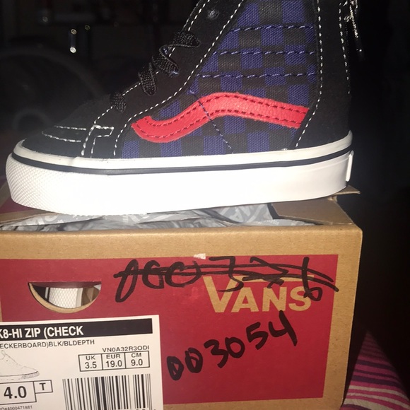 vans size 4c
